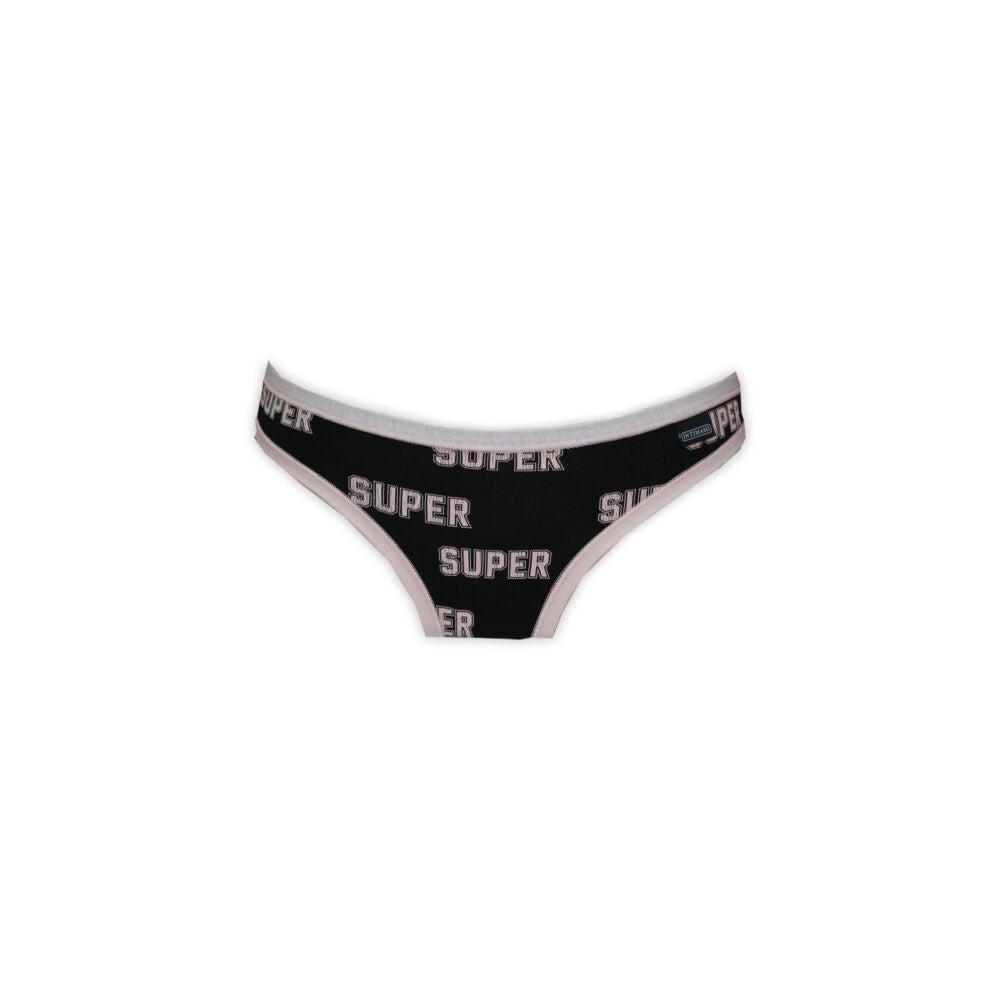 Women's two-piece cotton sports underwear set - sports panties-spaghetti strap top - light pink - M-1