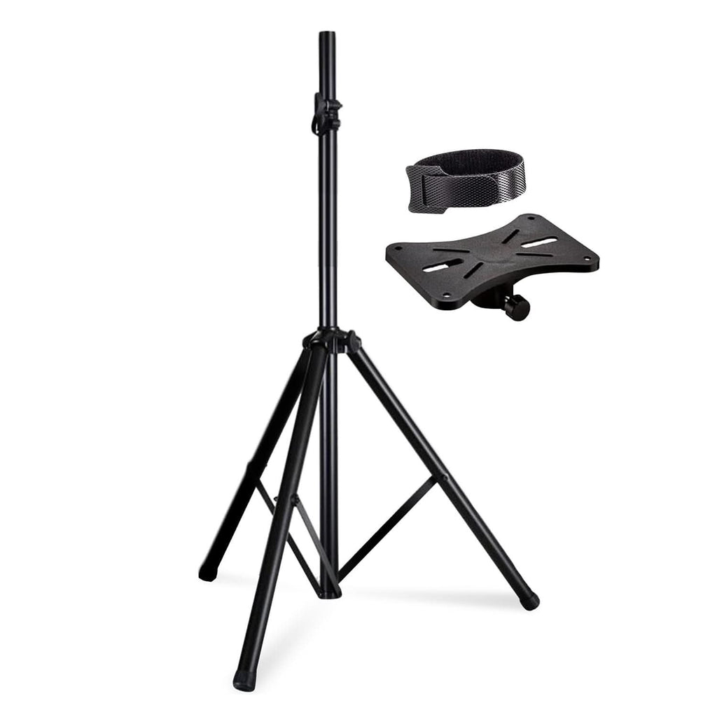 5 Core Speaker Stand Height Adjustable PA DJ Tripod Studio Monitor Stands w 35mm Compatible Insert-0